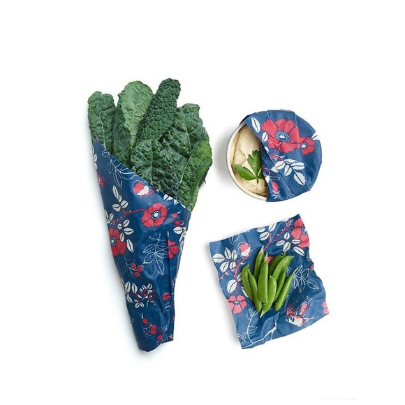 SOLD NEW Bee’s Wax Reusable Food Storage Wraps - Picture 2 of 8